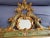 Antique Venetian Rococo Style Carved Polychrome Painted Green Gilt Wood Frame Wall Mirror For Sale In Dallas - Image 6 of 11