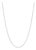 850 Platinum 2.1mm Faceted Diamond Cut Ball Bead Spherical Link Chain Necklace For Sale
