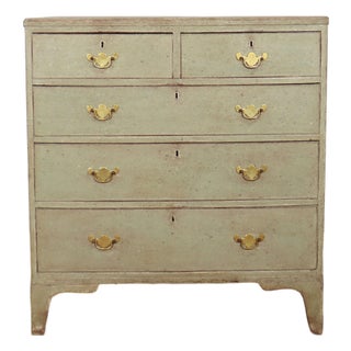 English Painted Chest of Drawers, 1780 For Sale