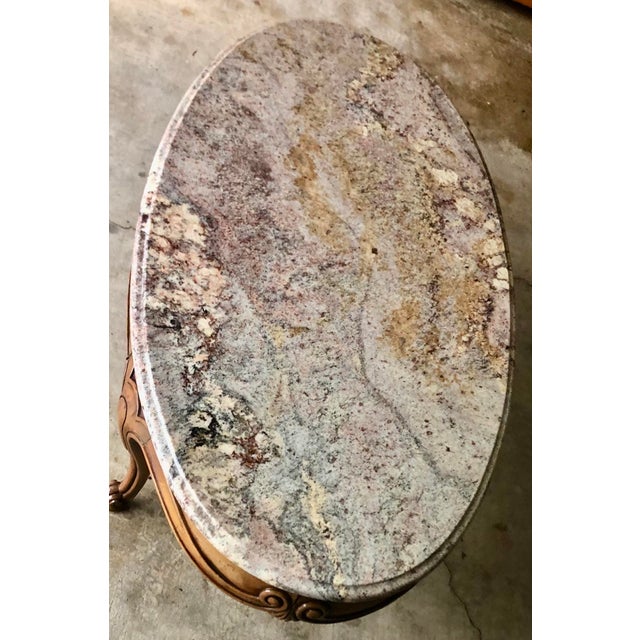 Mid 20th Century Weiman Heirloom Quality Marble Coffee Table Chairish