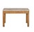 Matthew Izzo Home Tambour Mango Wood Marble Topped Desk/Side Table For Sale In New York - Image 6 of 6