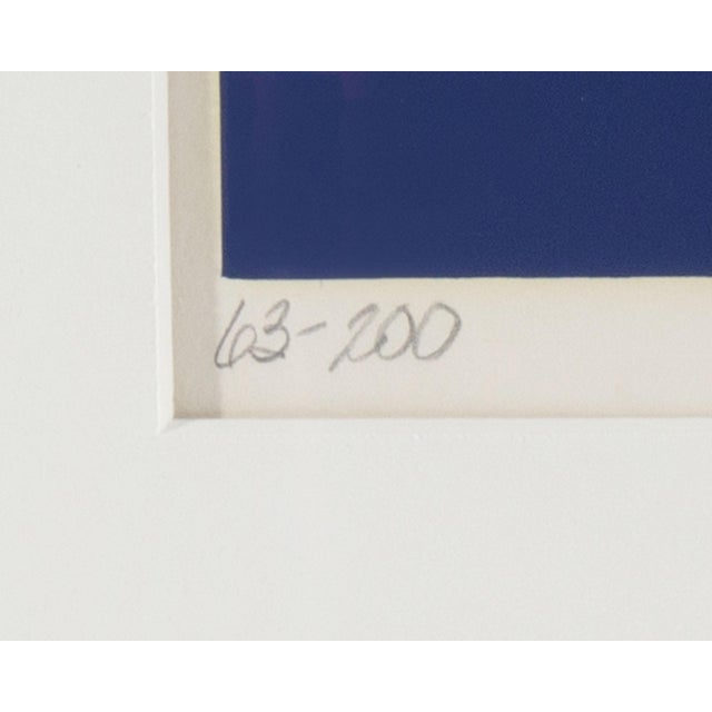 1970s 1970 “One O'Clock” Op Art Serigraph Print by Thomas Lahy For Sale - Image 5 of 8