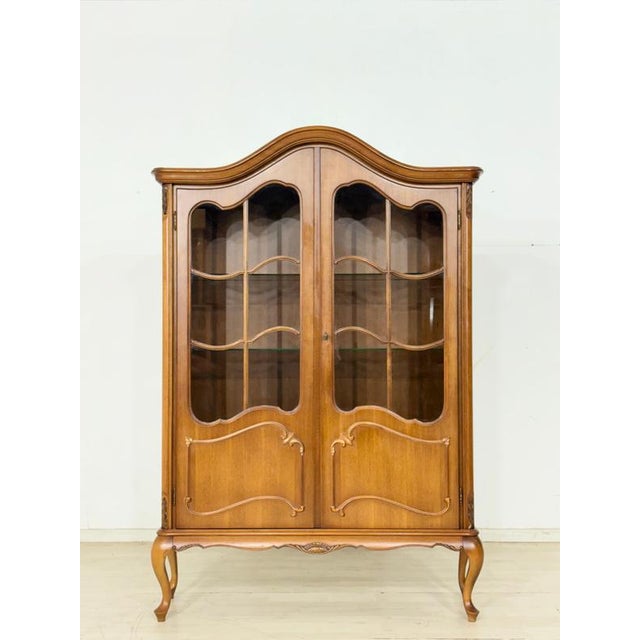 Baroque Display Cabinet in Wood For Sale - Image 6 of 10