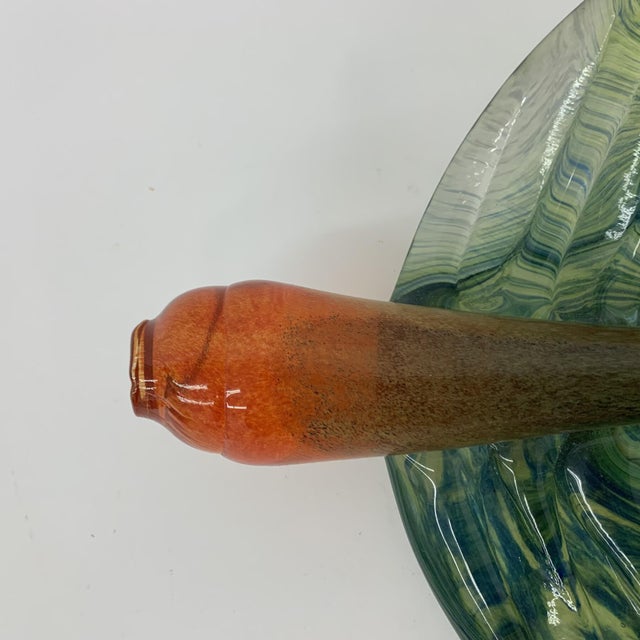 Vintage Leaf Bowl by Ludvig Löfgren for Kosta Boda For Sale - Image 9 of 18