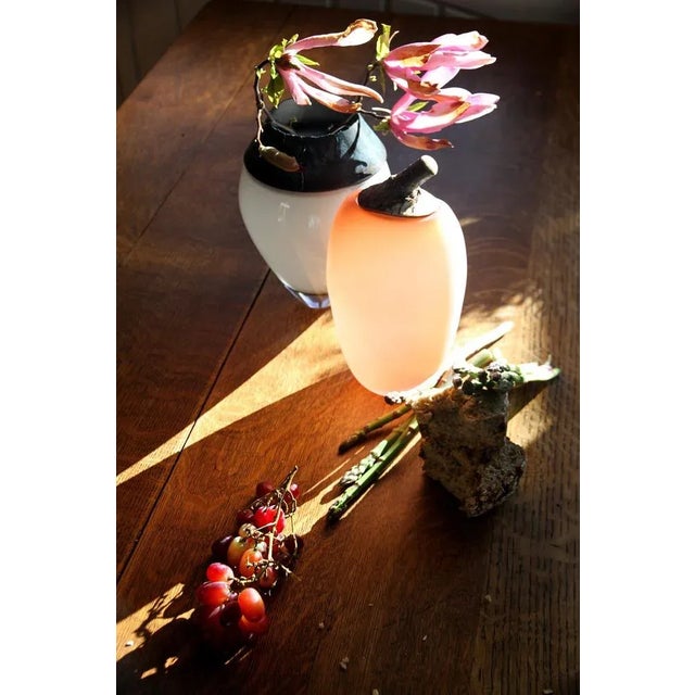 Wood Tall Hot Pink Branch Vase by Pia Wüstenberg For Sale - Image 7 of 8