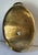 Vintage Oval Brass Faux Bamboo Tray For Sale In Dallas - Image 6 of 6