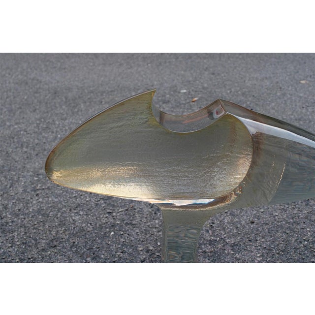 Tolomei, Large Abstract Sculpture, 1960, Methacrylate For Sale - Image 8 of 14