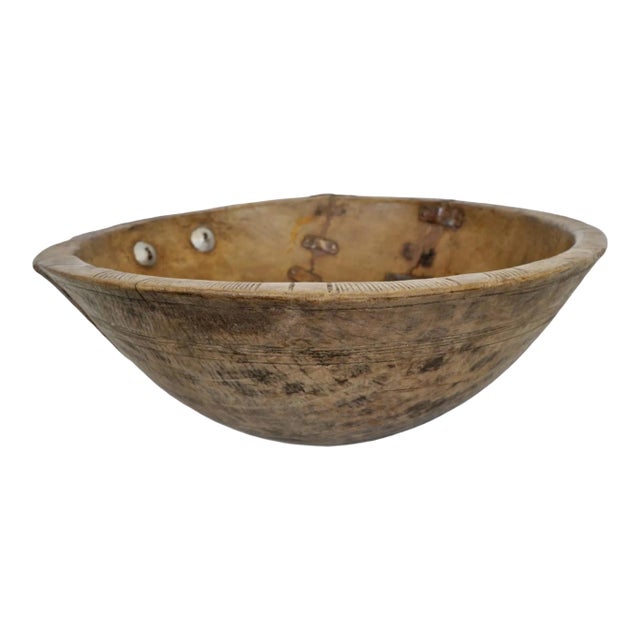 Vintage Tuareg Wood Bowl For Sale