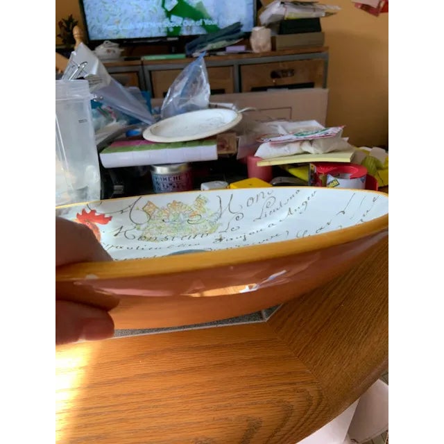 Williams-Sonoma Williams Sonoma Rooster Pasta Bowl For Sale - Image 4 of 5