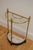 P0168 victorian brass umbrella stand of half moon outlie with three finials, removable drip tray and cast iron base. This...