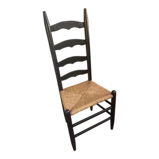 Set of Two Vintage Hand Roped French Side Chair’s For Sale