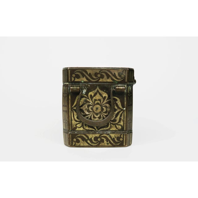 18th/19th Century Silver Inlaid Box For Sale - Image 4 of 10