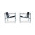 Vintage LC1 Armchair by Le Corbusier for Cassina 1970s, Set of 2 For Sale - Image 13 of 13
