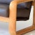 Mid-Century Modern Late 20th Century Leather + Oak Hombre Sofa by Burkhard Vogetherr for Rosenthal For Sale - Image 3 of 11