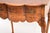Antique Console Table in Burr Walnut, 1900 For Sale - Image 10 of 11