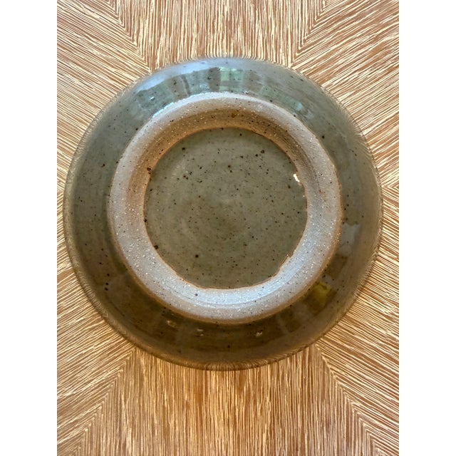 Mid-Century Modern Studio Pottery Bowl With Man’s Face For Sale - Image 9 of 9