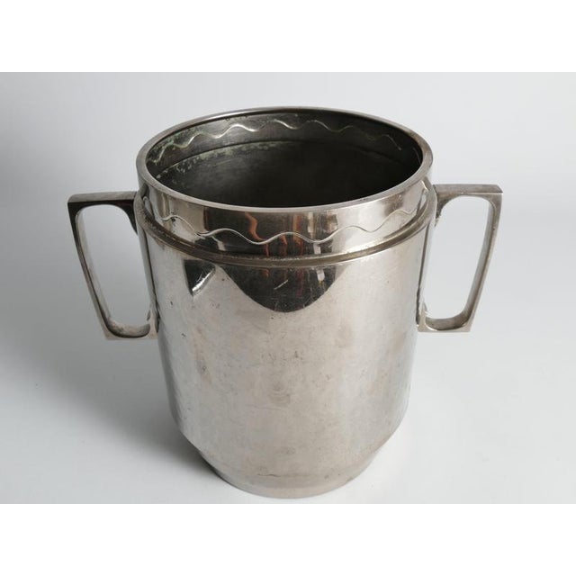Art Deco Metal Champagne Cooler by Kallmeyer & Harjes, 1920s For Sale - Image 14 of 16