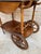 Mid-Century French Wooden Bar Cart Trolley, 1950s For Sale - Image 13 of 18