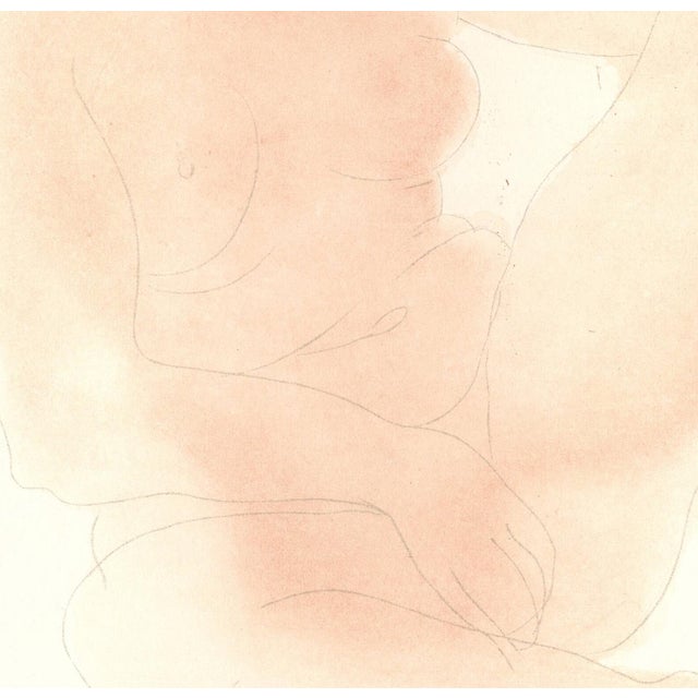 Rodin, A peine si, par les hublots et les fenêtres éclairées, je pus voir\., Nude, Original Lithograph, 1902 For Sale - Image 6 of 10
