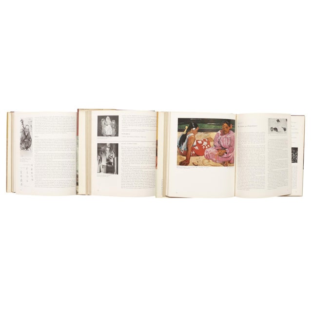 The Book of Art, set of three. Modern Art, Chinese and Japanese Art, and How to Look at Art. Hardcover books with...