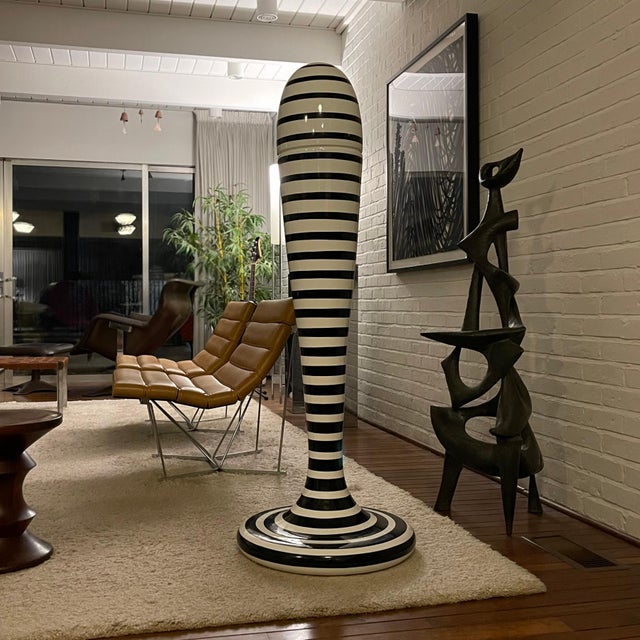 Rare Guido Venturini "Lingam" Vase/Sculpture by Alessi For Sale - Image 13 of 13