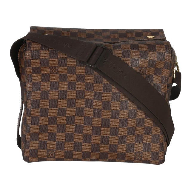 Damier Ebene Naviglio Messenger Bag For Sale