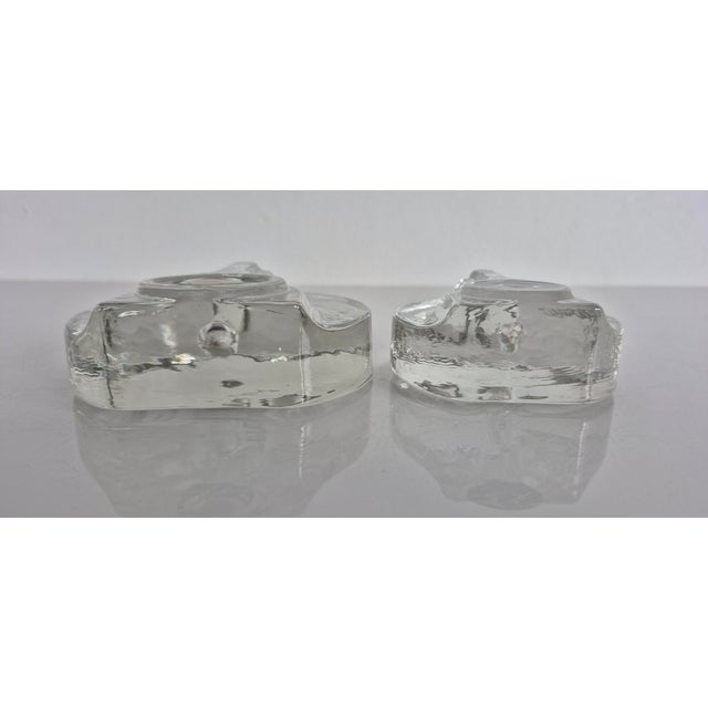 Pop Art Glass Vases by H. Düsterhaus for Walther-Glas, Germany, 1960s, Set of 2 For Sale - Image 13 of 17