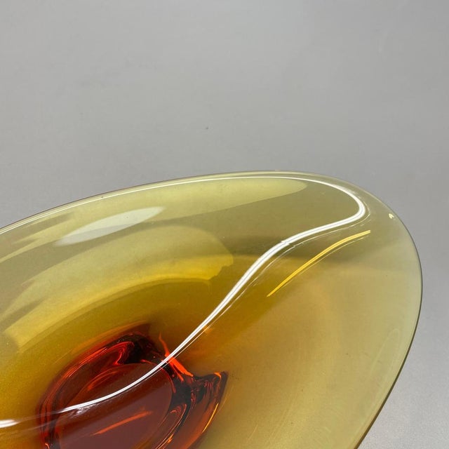 Glass Murano Glass Bowl attributed to Flavio Poli, Italy, 1970s For Sale - Image 7 of 18