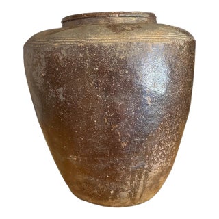 Alphonse Vintage Clay Vessel For Sale