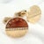Bulgari Yellow Gold Diamond Classic Round Cufflinks, A Pair For Sale - Image 10 of 11