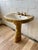 1970s 1970s Hollywood Regency Faux Marble Pedestal Sink With Matching Fixtures For Sale - Image 5 of 11