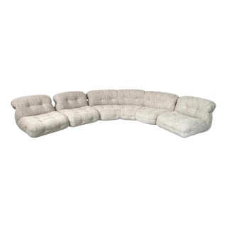 Modular Seating in Beige, Italy, 1970, Set of 4 For Sale