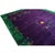 Textile 1920s Purple Open Field Floral Antique Chinese Art Deco Rug by Nichols Workshop For Sale - Image 7 of 9