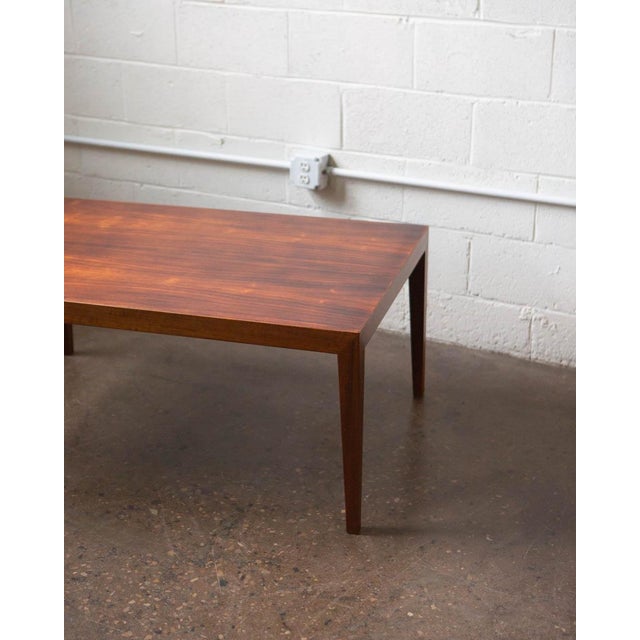 1960s Severin Hansen Danish Modern Teak Coffee Table For Sale - Image 9 of 12