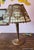 Miller Lamp Company Signed Edward Miller Art Nouveau Style Slag Glass 6 Panel Table Lamp, C1920s For Sale - Image 4 of 14