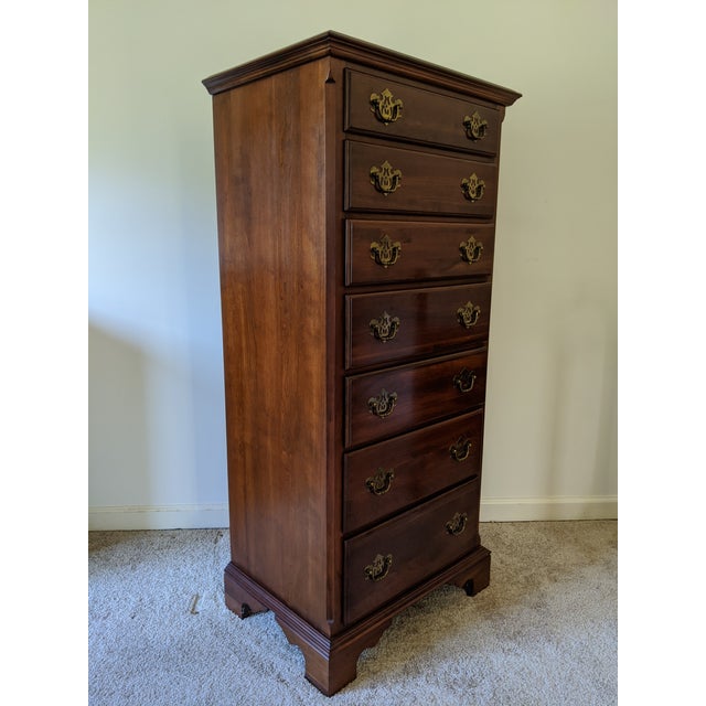 Ethan Allen Knob Creek Cherry 7Drawer Lingerie Chest (Tallboy Dresser