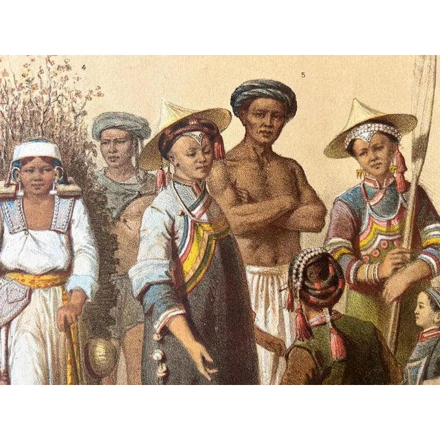 Francis Garnier, Southern Yunnan Ethnic Groups, 1873, Paper For Sale - Image 6 of 10