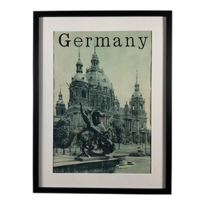 Original German Travel Poster, Post War 1950s, Berlin Cathedral