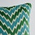 This pillow features Florentine Chevron with a knife edge finish. Ooh la la! This exquisite, high-style cut velvet is just...