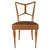 Mid-Century Modern Wood and Fabric Dining Chairs, 1950s, Set of 4 For Sale - Image 3 of 18