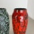 Super Color Crusty Fat Lava Vases from Scheurich, Germany, 1970s, Set of 2 For Sale - Image 10 of 18