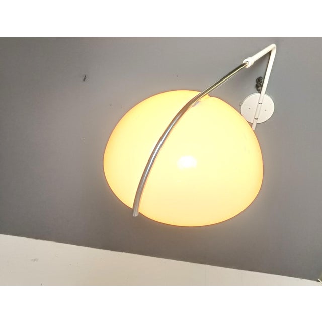 Vintage Wall Lamp by Luigi Massoni for Guzzini, 1970s For Sale - Image 11 of 12