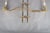Vintage French Brass Swing-Arm Wall Lamps from Maison Jansen, 1960s, Set of 2 For Sale - Image 12 of 13