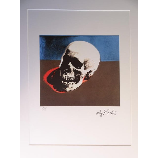 After Andy Warhol, Skull, Lithograph For Sale - Image 5 of 5