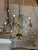 E.F. Chapman Chapman & Myers for Visual Comfort George II Polished Nickel + Glass Chandelier For Sale - Image 4 of 12