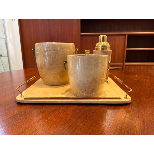 1960s Barware from Aldo Tura, 1960s, Set of 4 For Sale - Image 5 of 16