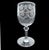 French 1930s Baccarat Beauharnais Wheel-Engraved Crystal Claret Glass For Sale - Image 3 of 12