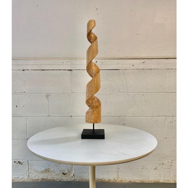 Modern Unique Wood Art Sculpture For Sale In New York - Image 6 of 9