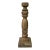 Vintage Reclaimed Wooden Candlestick For Sale