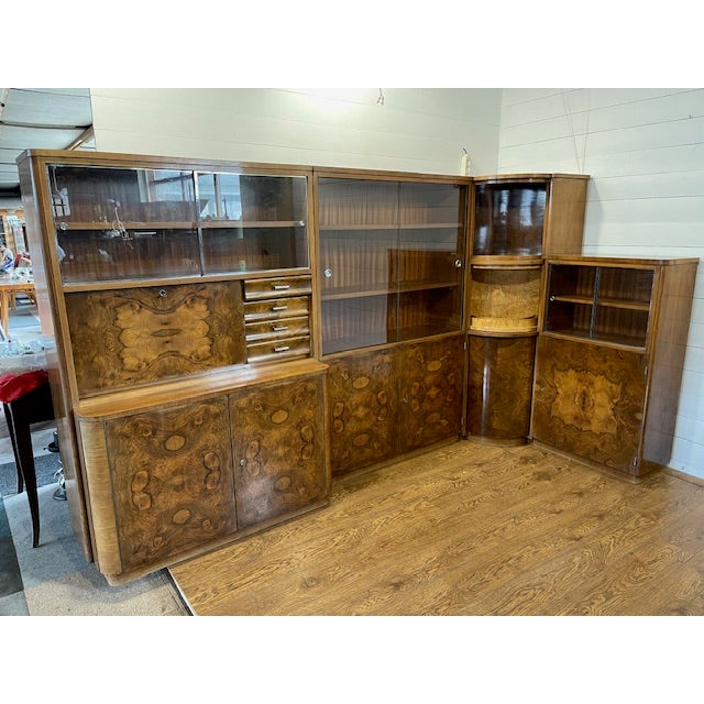 Art Deco Corner Cabinet by Jindrich Halabala for Up-Zavody, 1920 For Sale - Image 6 of 18